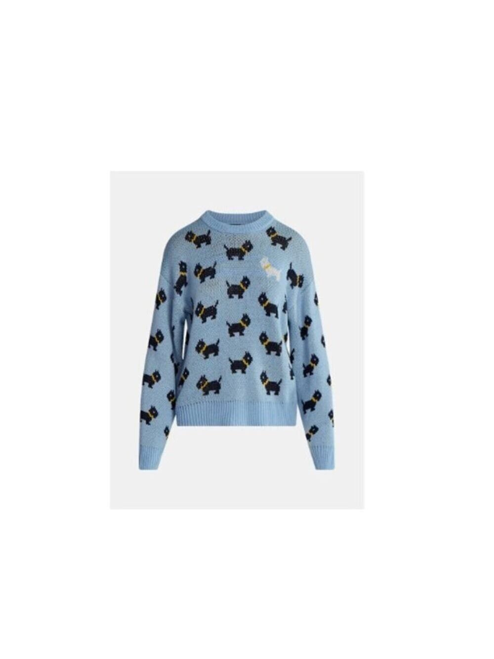 Women's Netflix Stranger Things Scottie Dog Sweater Size M